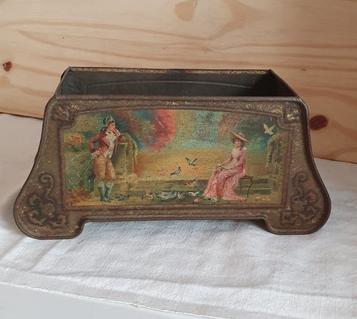 Boîte métallique ancienne - boîte,