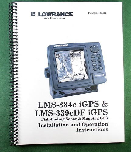 Lowrance lms 339cdf - lowrance, igps