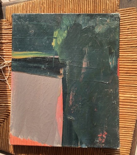 Tableau peinture huile - tableau, sur