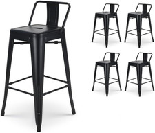 - Lot De 4 Tabourets De Bar En