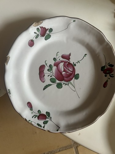 Assiette ancienne luneville - ancienne,