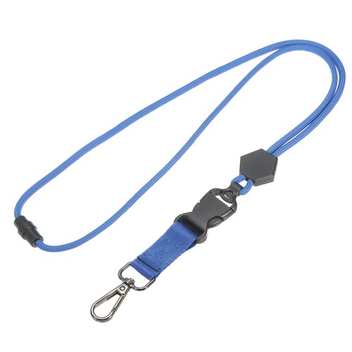 Porte clés bleu pour badges - bleu,