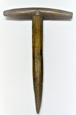 -OUTIL ANCIEN DE JARDINIER en BOIS PLANTOIR OUTIL ANCIEN COLLECTION JARDINAGE