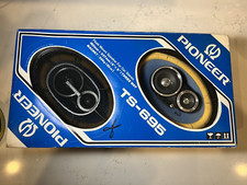 Vintage NOS Pioneer TS695 3- Way 6x9 Speakers Rare Complete
