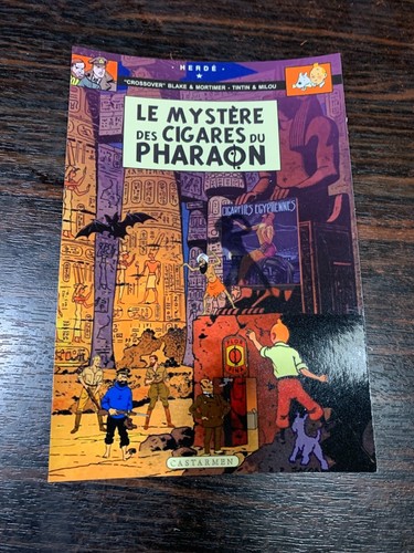 Carte postale 15x10 tintin - postale,