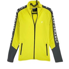 Veste Zippée Complète Jaune