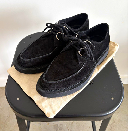 Saint laurent black suede - saint,
