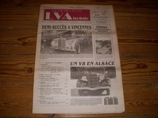 LVA VIE de l'AUTO 90/45 12.1990 MATFORD V8-ALSACE 35 JOURNEE 4CV Fernand PICARD