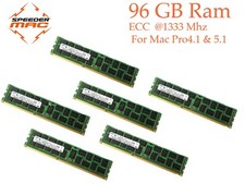  Mémoire 96 GB (6x 16GB) DDR3 ECC 1333 Mhz Apple  Mac Pro 4.1 ou 5.1 Ram