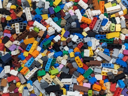 Lego bricks 475pcs mixed color - 475pcs,