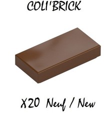 Lego 3069b - 20x Plaque Lisse