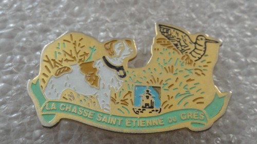 Pin chasse epagneul breton - s,