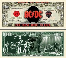 AC/DC BILLET MILLION DOLLAR