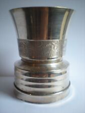 TIMBALE METAL ARGENTE A