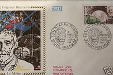 ENVELOPPE PREMIER JOUR FRANCE 1987 FULGENCE BIENVENUE