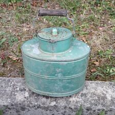 Antique Small Stud Holder Basket Zinc Fish Fishing Holiday Sea Home Decor