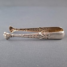 Pince à Sucre En Argent Style