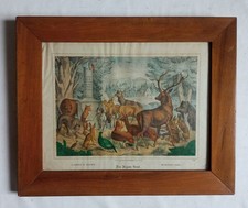 Cadre noyer en noyer et