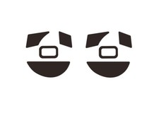 Lot de 2 patins de souris pour