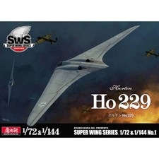 Maquette Avion Horten Ho 229 1/72 & 1/144 |zoukei-mura|sws7201-144| 1:72 Et 1:14