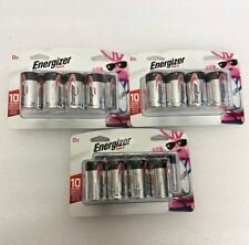 24 Energizer D Batteries Max Alkaline