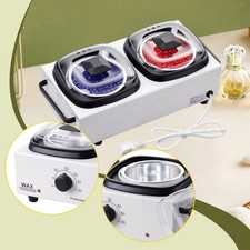 Chauffe-cire pour épilation, kit double pot de cire, appareil à température