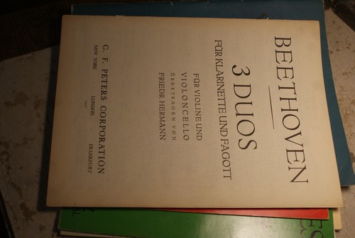 Beethoven duos pour - beethoven,