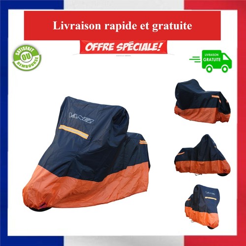 Bache moto étanche 210d - bache,