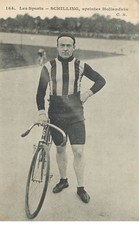 LES SPORTS (bicycle, cycling) Dutch SPRINTER SCHILLING