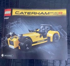 LEGO Ideas Caterham Seven 620R #21307 With Instructions, 100% Complete