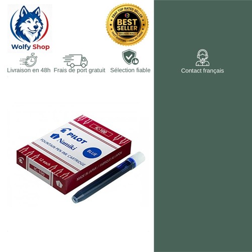 Cartouches encre bleue - , pilot