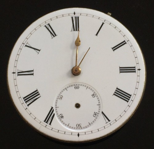 Open face pocket watch