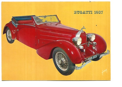 Voiture bugatti 1937 - bugatti,