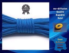paracorde BLEU 550 7brins Pour Loisirs Créatif ( Vendu Au Mètre )