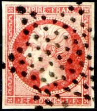 160123 TIMBRE EMPIRE N° 18 faux pour boucher la case   belle facture