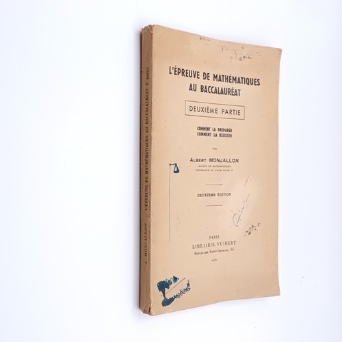 épreuve mathématiques - l'épreuve, de