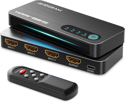 Avidgram switch hdmi 4k - 2.1,