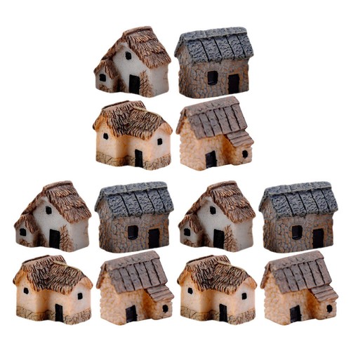 Pcs maisonnette miniature - 12,