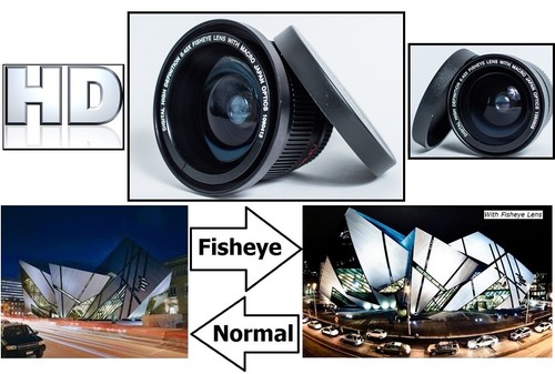 Digital super fisheye lens - hd,