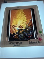 At Any Price Sci-Fi Novel Old Vintage Book Cover Art Transparency Production Cel