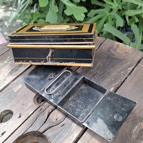 Ancien coffret coffre fort - ancien, coffre-fort