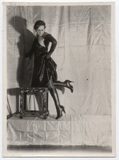 4 Photos Cuir BDSM Leather Boots Maîtresse Domina 1930