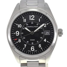 discount with paper HAMILTON Khaki field H685510 Date Quartz Men's E#139411