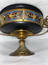 Coupe en marbre et bronze