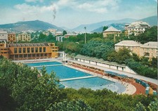 GENOA THE SWIMMING POOLS OF ALBARO WIDE VIEW YEAR 1974