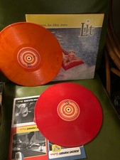Lit ~ A Place in the Sun 2LP Orange Red Vinyl Limited Edition VG+ Rare!