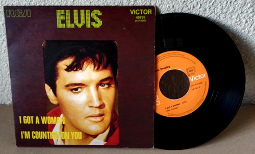 45t elvis presley i - elvis, got