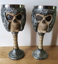 2 Calices Crâne Fantaisie -