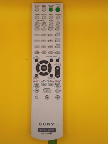 Télécommande sony scd31 - télécommande,