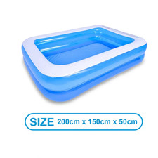 Large 2M/2.6M Inflatable Pool For Adults And Children, Outdoor Bathtub